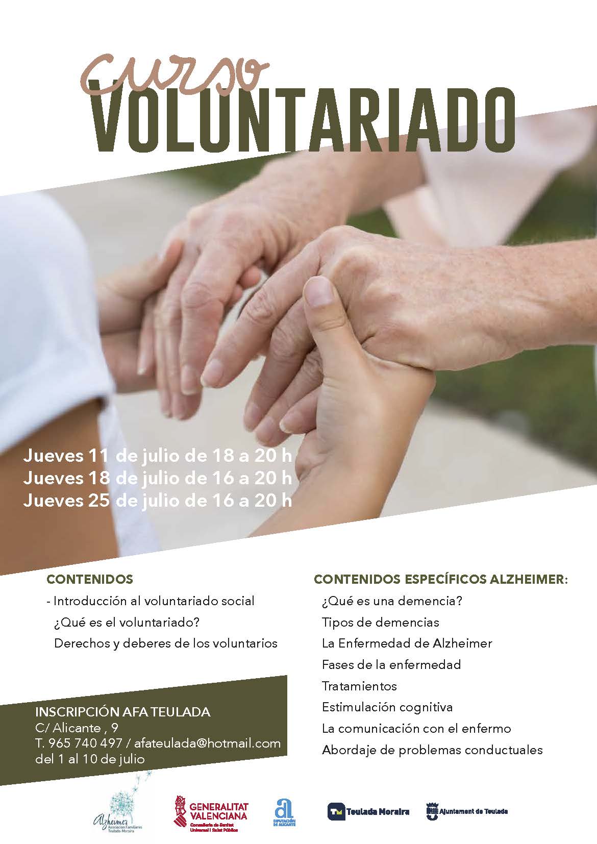 CURSO DE VOLUNTARIADO 2019